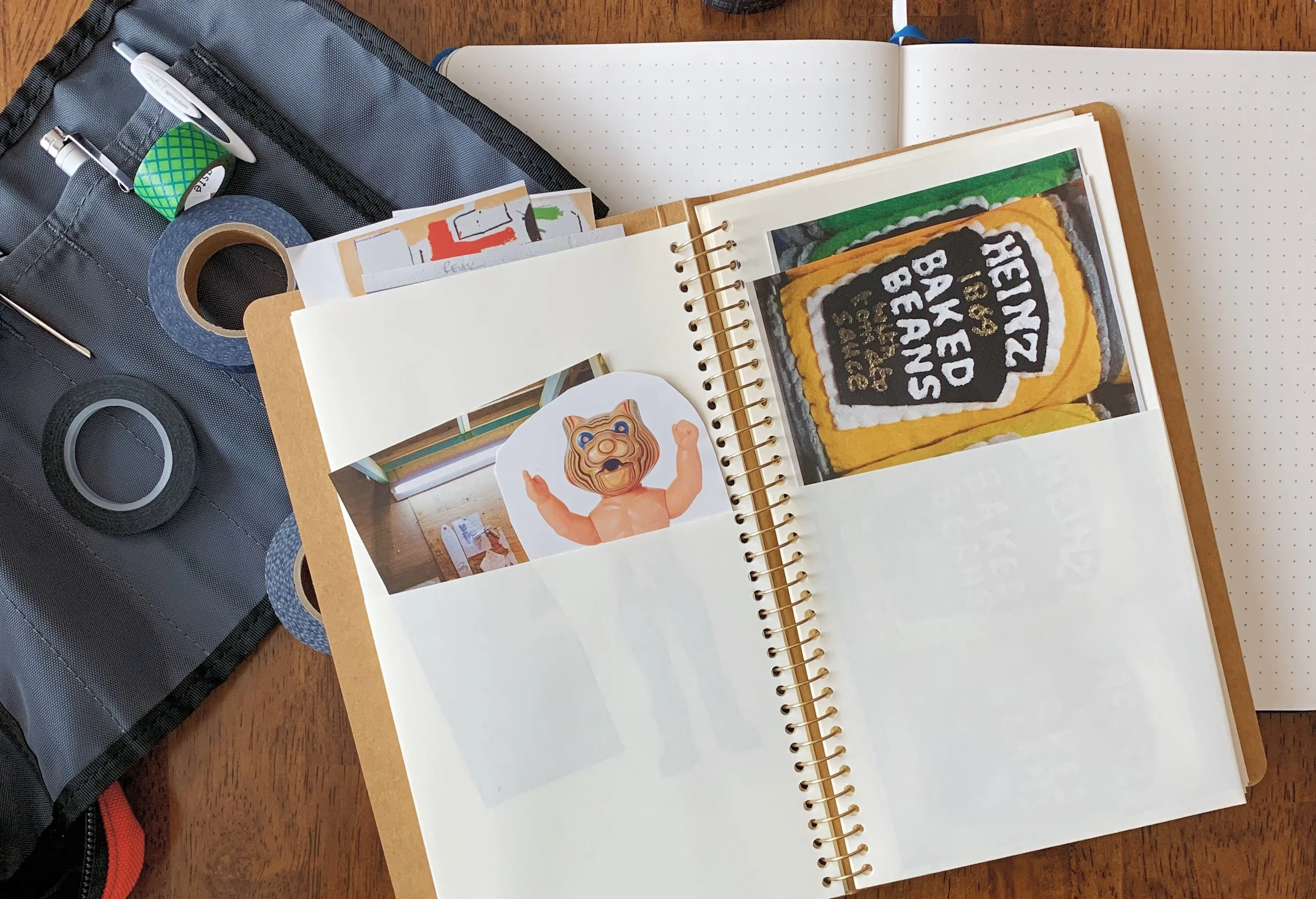 Traveler's Company Spiral Ring A5 Slim Paper Pocket Notebook